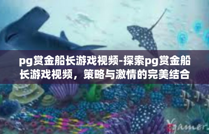 pg赏金船长游戏视频-探索pg赏金船长游戏视频，策略与激情的完美结合-pg赏金船长游戏视频