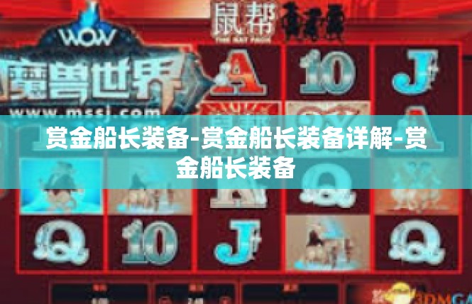 赏金船长装备-赏金船长装备详解-赏金船长装备