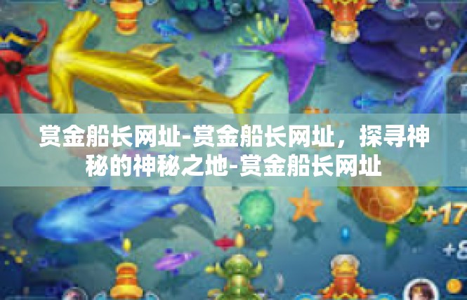赏金船长网址-赏金船长网址，探寻神秘的神秘之地-赏金船长网址