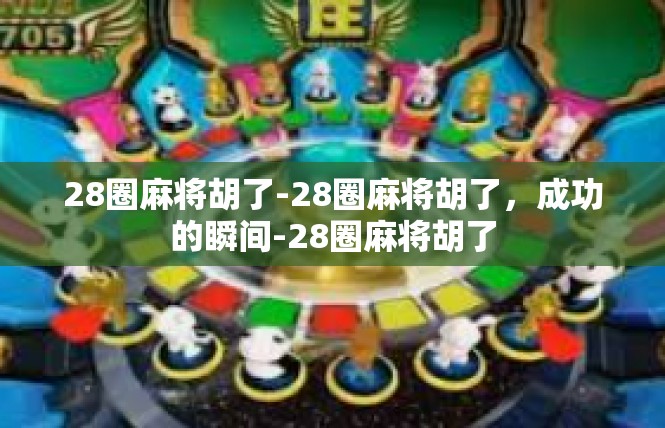 28圈麻将胡了-28圈麻将胡了，成功的瞬间-28圈麻将胡了