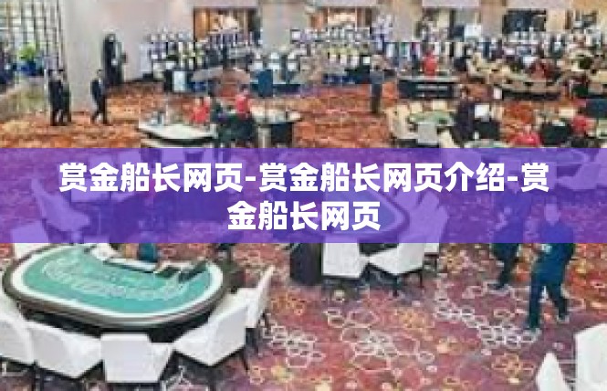 赏金船长网页-赏金船长网页介绍-赏金船长网页