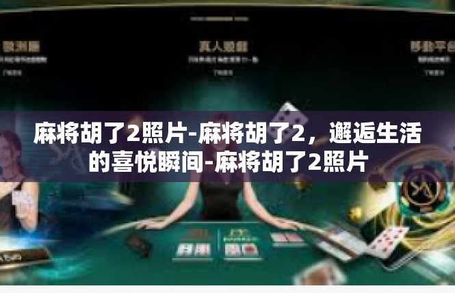 麻将胡了2照片-麻将胡了2，邂逅生活的喜悦瞬间-麻将胡了2照片
