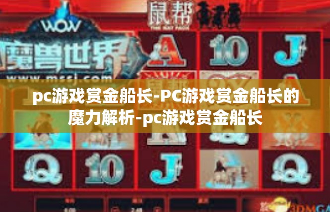pc游戏赏金船长-PC游戏赏金船长的魔力解析-pc游戏赏金船长