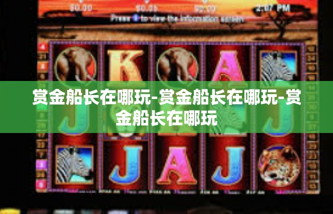 赏金船长在哪玩-赏金船长在哪玩-赏金船长在哪玩