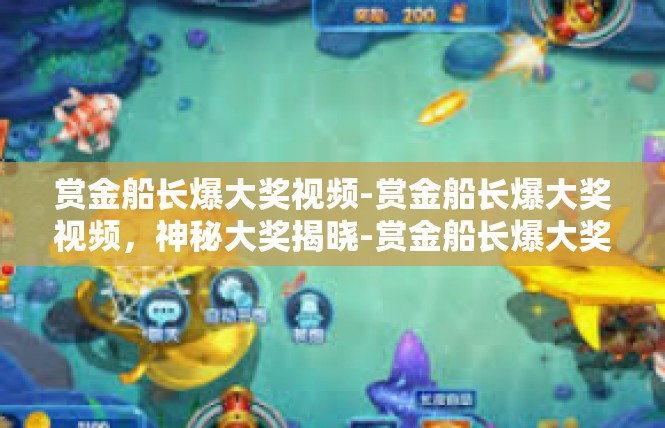赏金船长爆大奖视频-赏金船长爆大奖视频，神秘大奖揭晓-赏金船长爆大奖视频