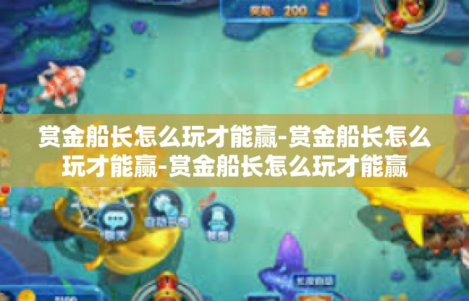 赏金船长怎么玩才能赢-赏金船长怎么玩才能赢-赏金船长怎么玩才能赢