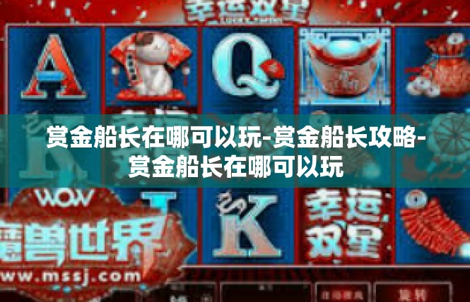 赏金船长在哪可以玩-赏金船长攻略-赏金船长在哪可以玩