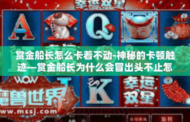 赏金船长怎么卡着不动-神秘的卡顿触迹—赏金船长为什么会冒出头不止怎么动作-赏金船长怎么卡着不动