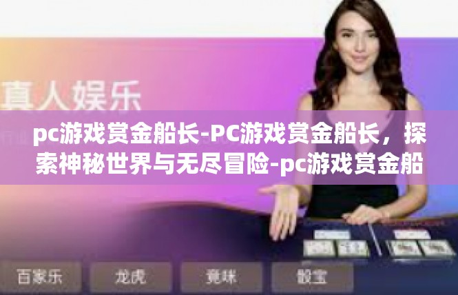pc游戏赏金船长-PC游戏赏金船长，探索神秘世界与无尽冒险-pc游戏赏金船长