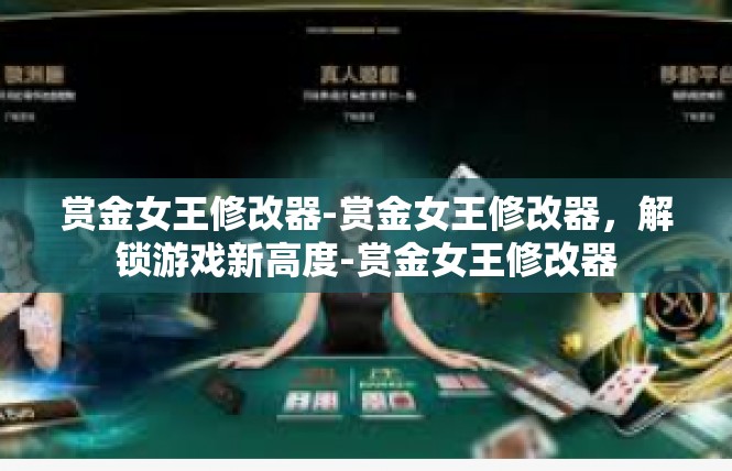 赏金女王修改器-赏金女王修改器，解锁游戏新高度-赏金女王修改器