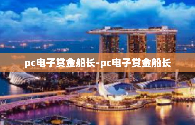 pc电子赏金船长-pc电子赏金船长