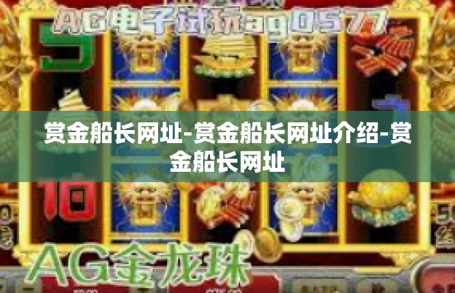 赏金船长网址-赏金船长网址介绍-赏金船长网址