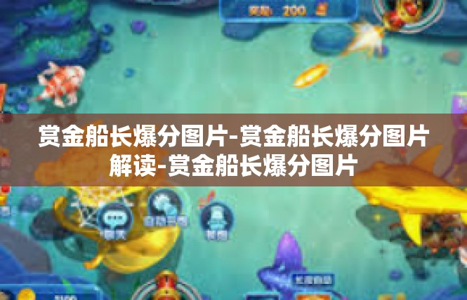 赏金船长爆分图片-赏金船长爆分图片解读-赏金船长爆分图片