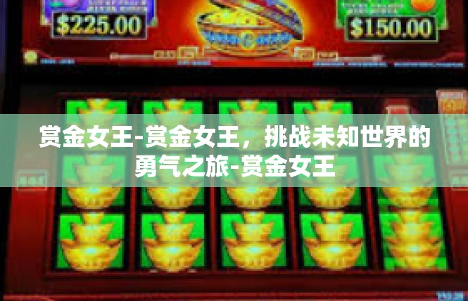 赏金女王-赏金女王，挑战未知世界的勇气之旅-赏金女王