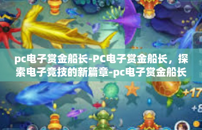 pc电子赏金船长-PC电子赏金船长，探索电子竞技的新篇章-pc电子赏金船长