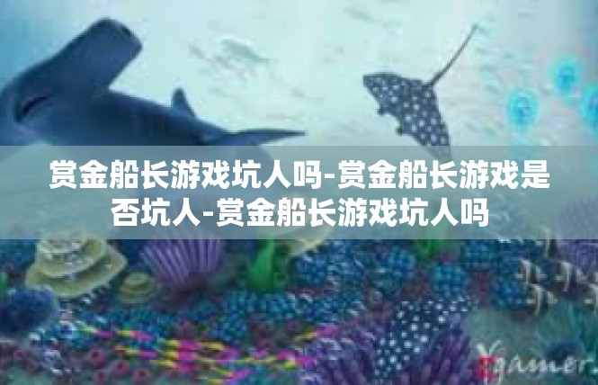 赏金船长游戏坑人吗-赏金船长游戏是否坑人-赏金船长游戏坑人吗