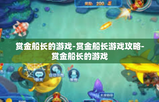 赏金船长的游戏-赏金船长游戏攻略-赏金船长的游戏