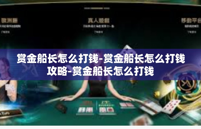 赏金船长怎么打钱-赏金船长怎么打钱攻略-赏金船长怎么打钱