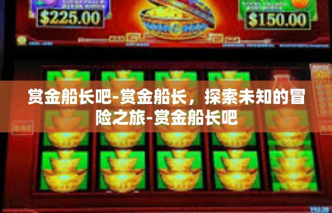 赏金船长吧-赏金船长，探索未知的冒险之旅-赏金船长吧
