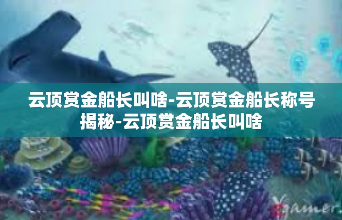 云顶赏金船长叫啥-云顶赏金船长称号揭秘-云顶赏金船长叫啥