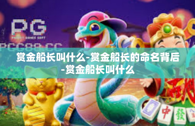 赏金船长叫什么-赏金船长的命名背后-赏金船长叫什么