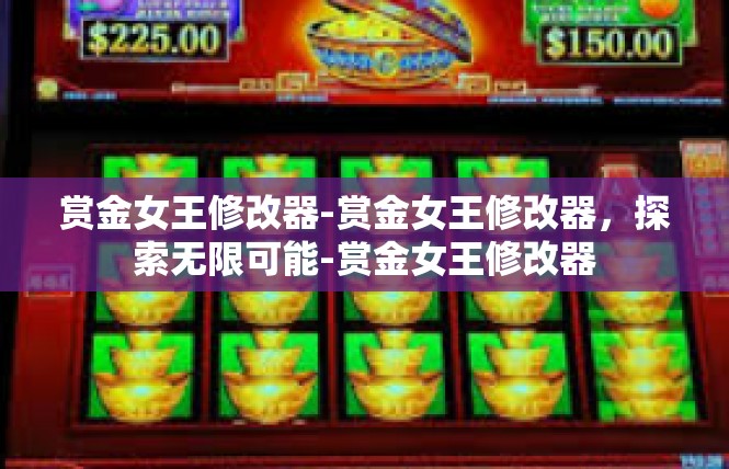 赏金女王修改器-赏金女王修改器，探索无限可能-赏金女王修改器