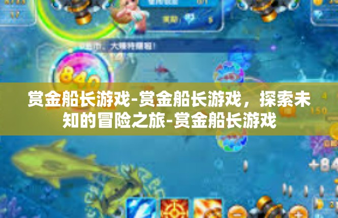 赏金船长游戏-赏金船长游戏，探索未知的冒险之旅-赏金船长游戏