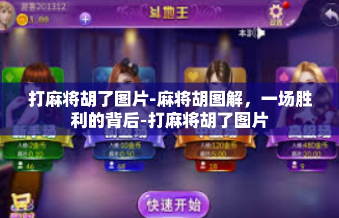 打麻将胡了图片-麻将胡图解，一场胜利的背后-打麻将胡了图片