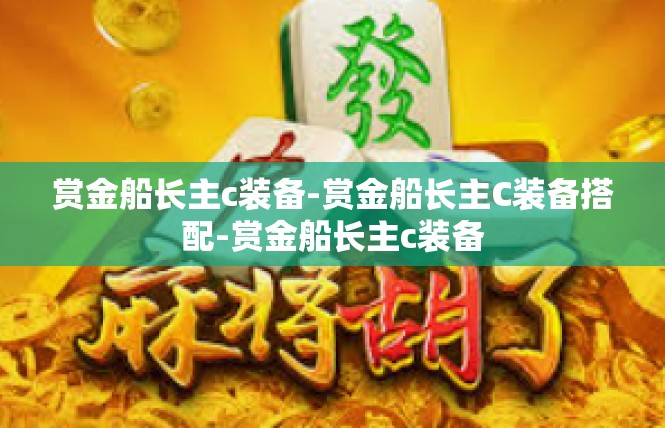 赏金船长主c装备-赏金船长主C装备搭配-赏金船长主c装备