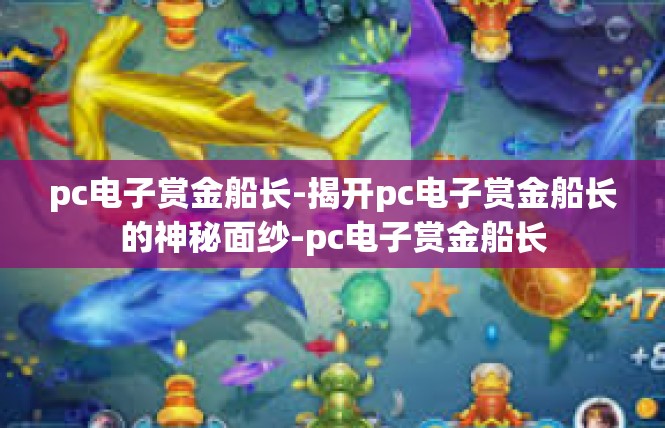 pc电子赏金船长-揭开pc电子赏金船长的神秘面纱-pc电子赏金船长