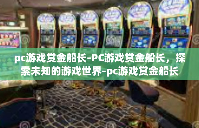 pc游戏赏金船长-PC游戏赏金船长，探索未知的游戏世界-pc游戏赏金船长