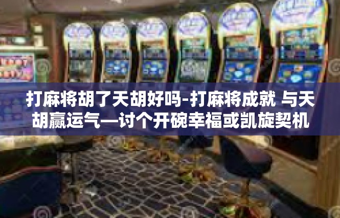 打麻将胡了天胡好吗-打麻将成就 与天胡赢运气—讨个开碗幸福或凯旋契机-打麻将胡了天胡好吗
