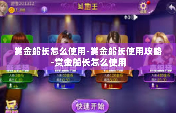赏金船长怎么使用-赏金船长使用攻略-赏金船长怎么使用