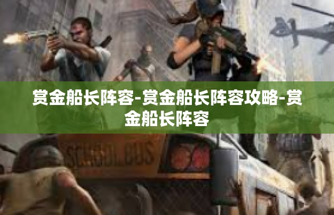 赏金船长阵容-赏金船长阵容攻略-赏金船长阵容