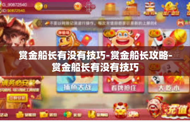 赏金船长有没有技巧-赏金船长攻略-赏金船长有没有技巧