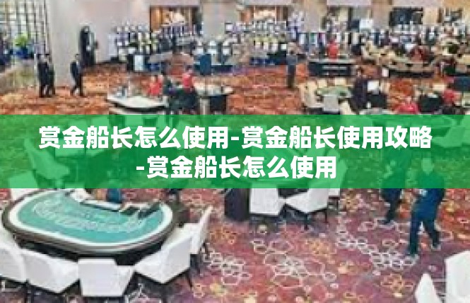 赏金船长怎么使用-赏金船长使用攻略-赏金船长怎么使用