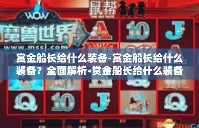 赏金船长给什么装备-赏金船长给什么装备？全面解析-赏金船长给什么装备