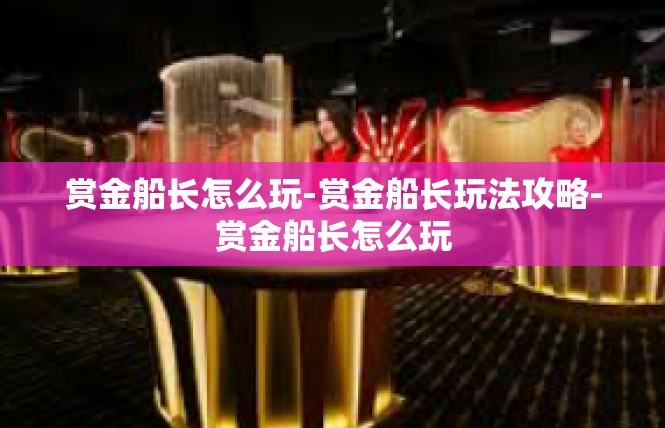 赏金船长怎么玩-赏金船长玩法攻略-赏金船长怎么玩