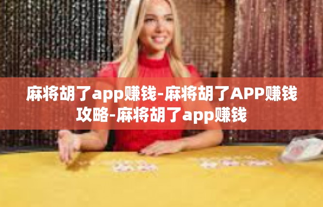 麻将胡了app赚钱-麻将胡了APP赚钱攻略-麻将胡了app赚钱