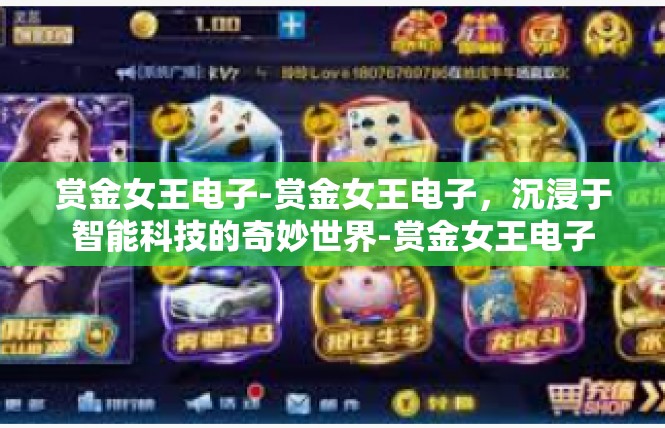 赏金女王电子-赏金女王电子，沉浸于智能科技的奇妙世界-赏金女王电子