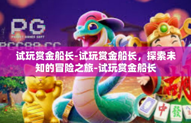 试玩赏金船长-试玩赏金船长，探索未知的冒险之旅-试玩赏金船长