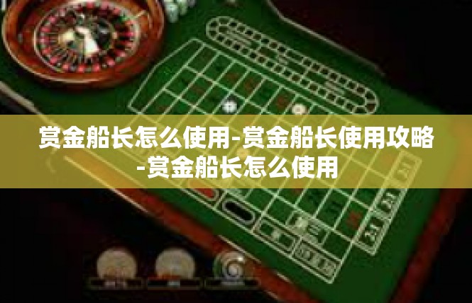 赏金船长怎么使用-赏金船长使用攻略-赏金船长怎么使用