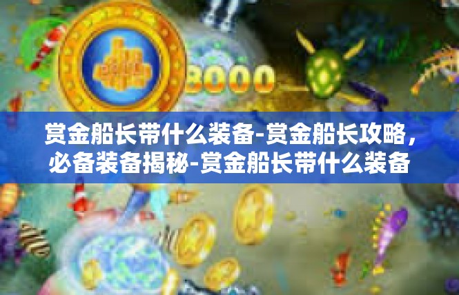 赏金船长带什么装备-赏金船长攻略，必备装备揭秘-赏金船长带什么装备