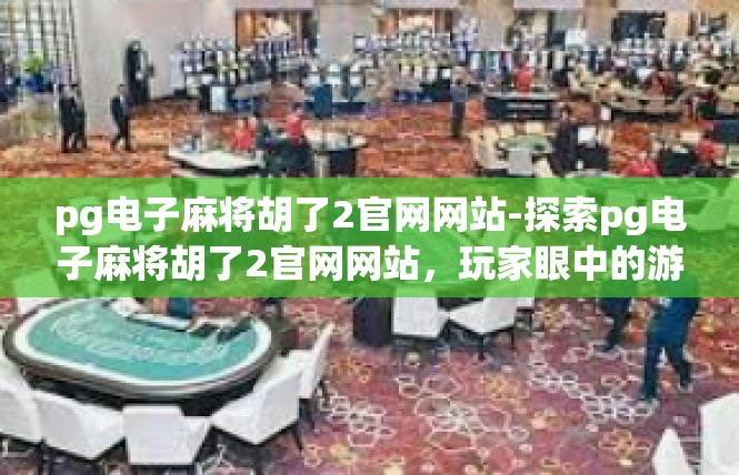 pg电子麻将胡了2官网网站-探索pg电子麻将胡了2官网网站，玩家眼中的游戏体验与规则指南-pg电子麻将胡了2官网网站