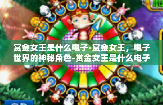 赏金女王是什么电子-赏金女王，电子世界的神秘角色-赏金女王是什么电子