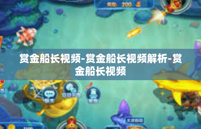 赏金船长视频-赏金船长视频解析-赏金船长视频