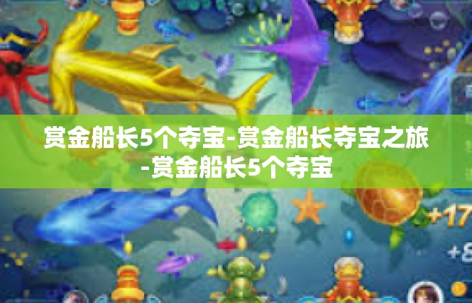 赏金船长5个夺宝-赏金船长夺宝之旅-赏金船长5个夺宝