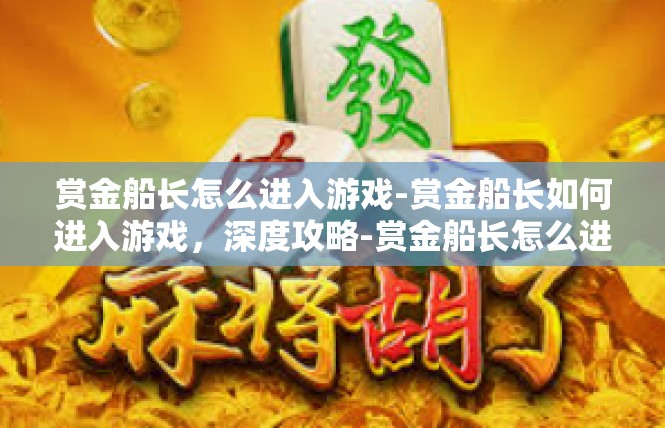 赏金船长怎么进入游戏-赏金船长如何进入游戏，深度攻略-赏金船长怎么进入游戏