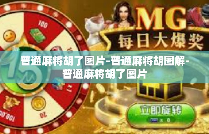 普通麻将胡了图片-普通麻将胡图解-普通麻将胡了图片