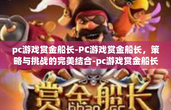 pc游戏赏金船长-PC游戏赏金船长，策略与挑战的完美结合-pc游戏赏金船长